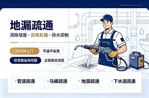 环翠地漏疏通